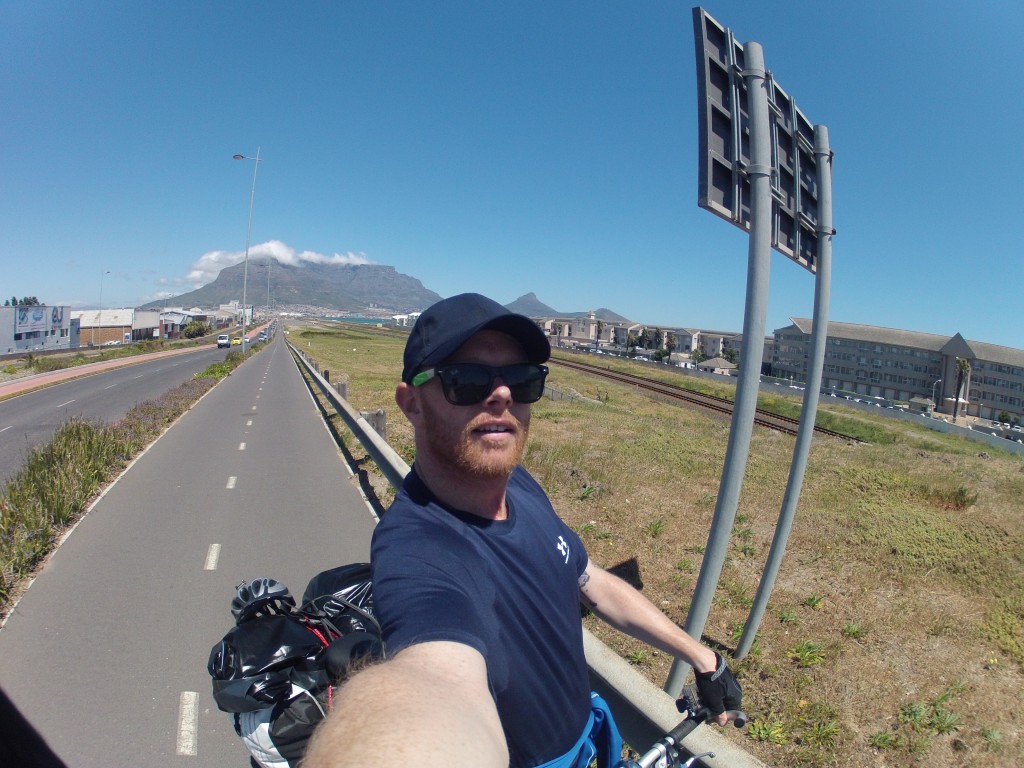 Leaving Cape Town and cycling across africa